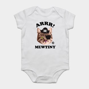 cat pirate Baby Bodysuit